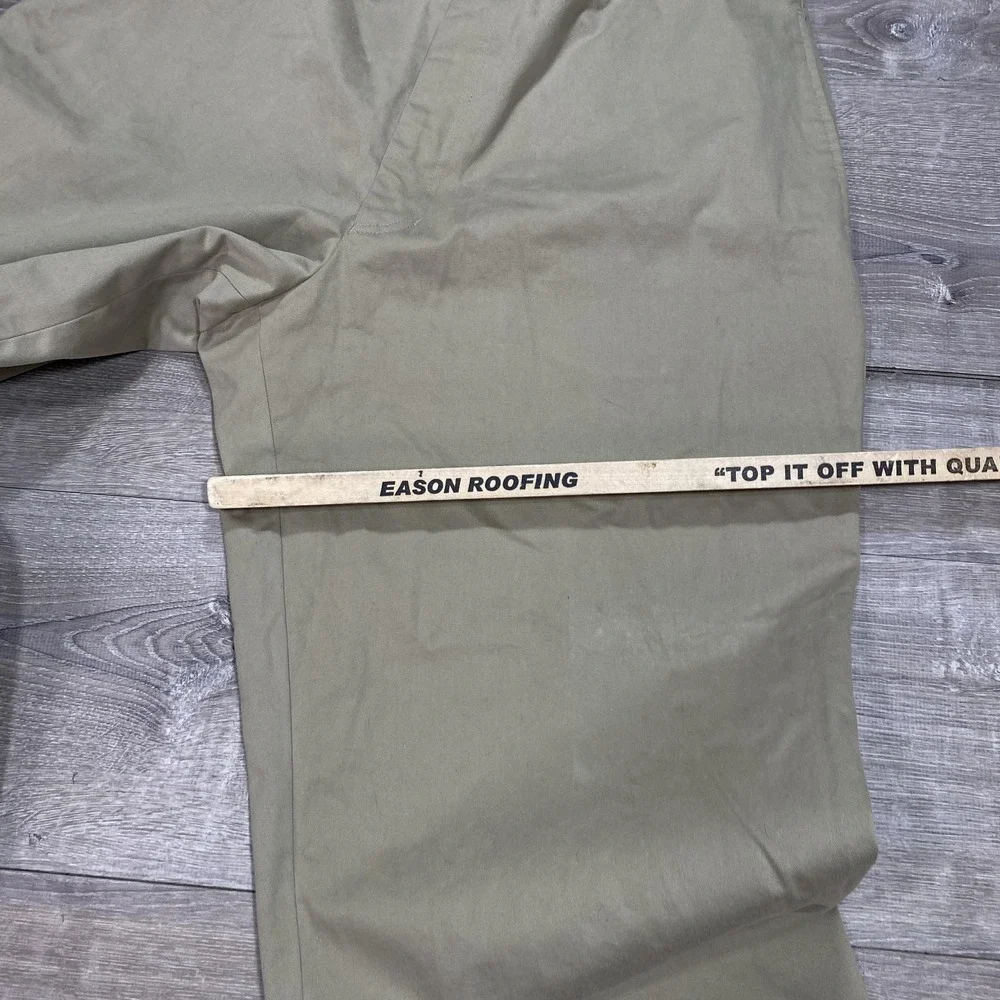 Atlantic Rancher Pants Mens 40x26 Beige Cotton Chino Straight Leg Casual‎ Twill